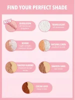 پودر فیکس دو منظوره شیگلم SHEGLAM مدل Insta-Ready رنگ Bubblegum - Image 4