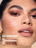 پالت سایه ۱۲ رنگ بورگاندی شیگلم - Image 3