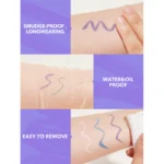 خط چشم بنفش شیگلم