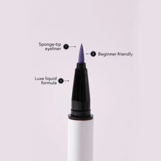 خط چشم بنفش شیگلم