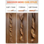 فرکننده مو شیگلم سایز 9 میلی‌ متر