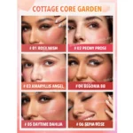 پالت رژگونه کرمی شیگلم Sheglam رنگ Cottage Core Garden