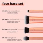 ست براش پایه صورت ریل تکنیکس ۴ عددی | Real Techniques Face Base Set  4 Multi Use Base Brushes - Image 4