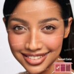 پالت 3 رنگ رژ گونه پودری شیگلم سان ست کروز  | Sheglam sunset cruise - Image 3