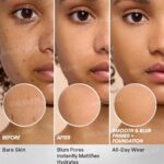 پرایمر نقره ای محوکننده منافذ شیگلمSHEGLAM camera on smooth &blur primer - Image 4