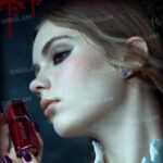 رژ گونه مایه ساگا شیگلم the twililght saga X SHEGLAM forbidden love liquid blush - Image 4