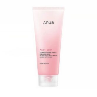 فوم شستشوی هلو و نیاسینامید آنوا