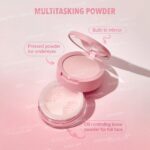 پودر فیکس دو منظوره شیگلم SHEGLAM مدل Insta-Ready رنگ Bubblegum - Image 5