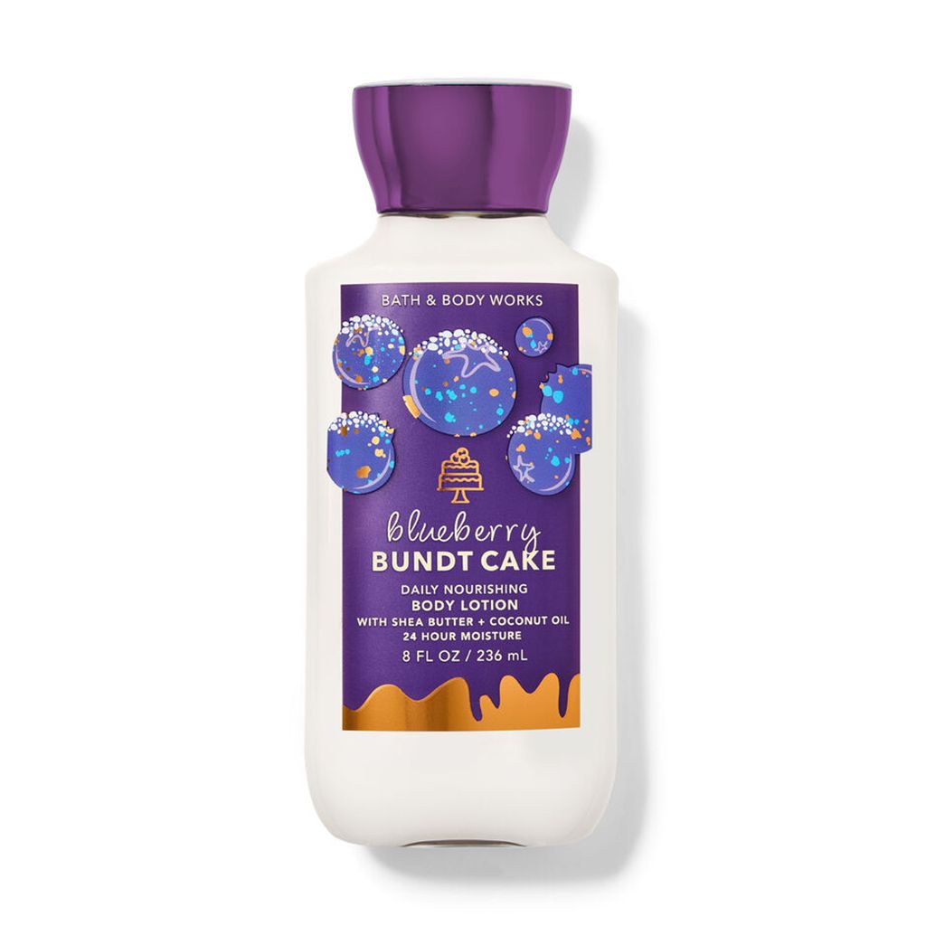 adsdasd لوسیون بدن بلوبری باند کیک بث اند بادی | Bath & Body Works Blueberry Bundt Cake lotion - Image 1