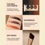 پالت خط چشم و ابرو ژلی شیگلم اصل 3 عددی - Image 4