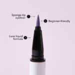 خط چشم بنفش شیگلم | SHEGLAM Liquid Eyeliner Purple - Image 4
