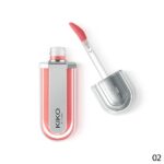 لیپ گلس رحجم دهنده 3بعدی آبرسان کیکو میلانو شماره 02 | kiko milano Xtreme lipgloss 02