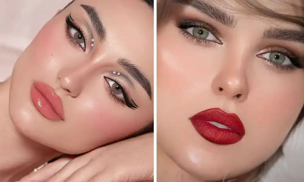 آرایش چشم حرفه‌ای و طبیعی