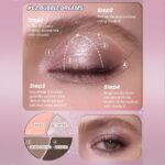 مینی پالت سایه 4 رنگ دی دریمر تدی شیگلم daydreamer mini palette teddy sheglam - Image 4