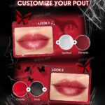 پالت رژ لب پروانه ای شیگلم | Phantom's Kiss lip gloss palette SHEGLAM - Image 2