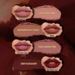 پک رژ جامد 4 عددی امبر رز شیگلم | sheglam ember rose long lasting matte lipstick - Image 3