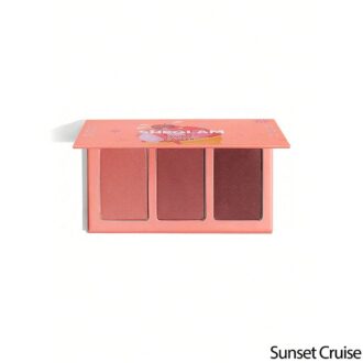 پالت 3 رنگ رژ گونه پودری شیگلم سان ست